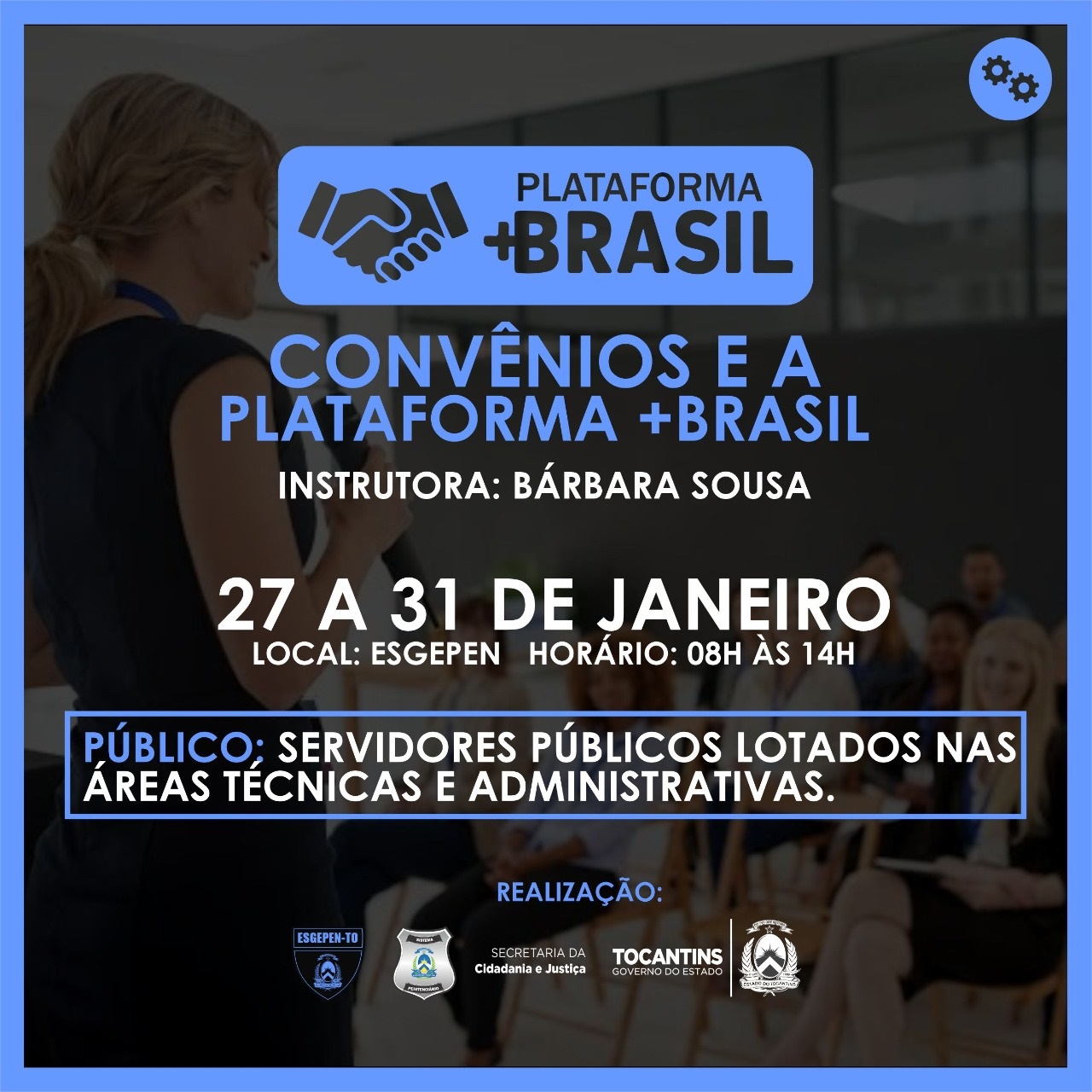 Curso Presencial - Convênios e Plataforma +Brasil